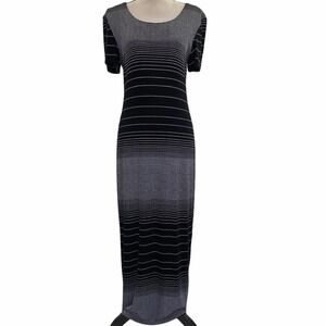 JOSEPH Ribkoff Ombre Striped Short Sleeve Dress